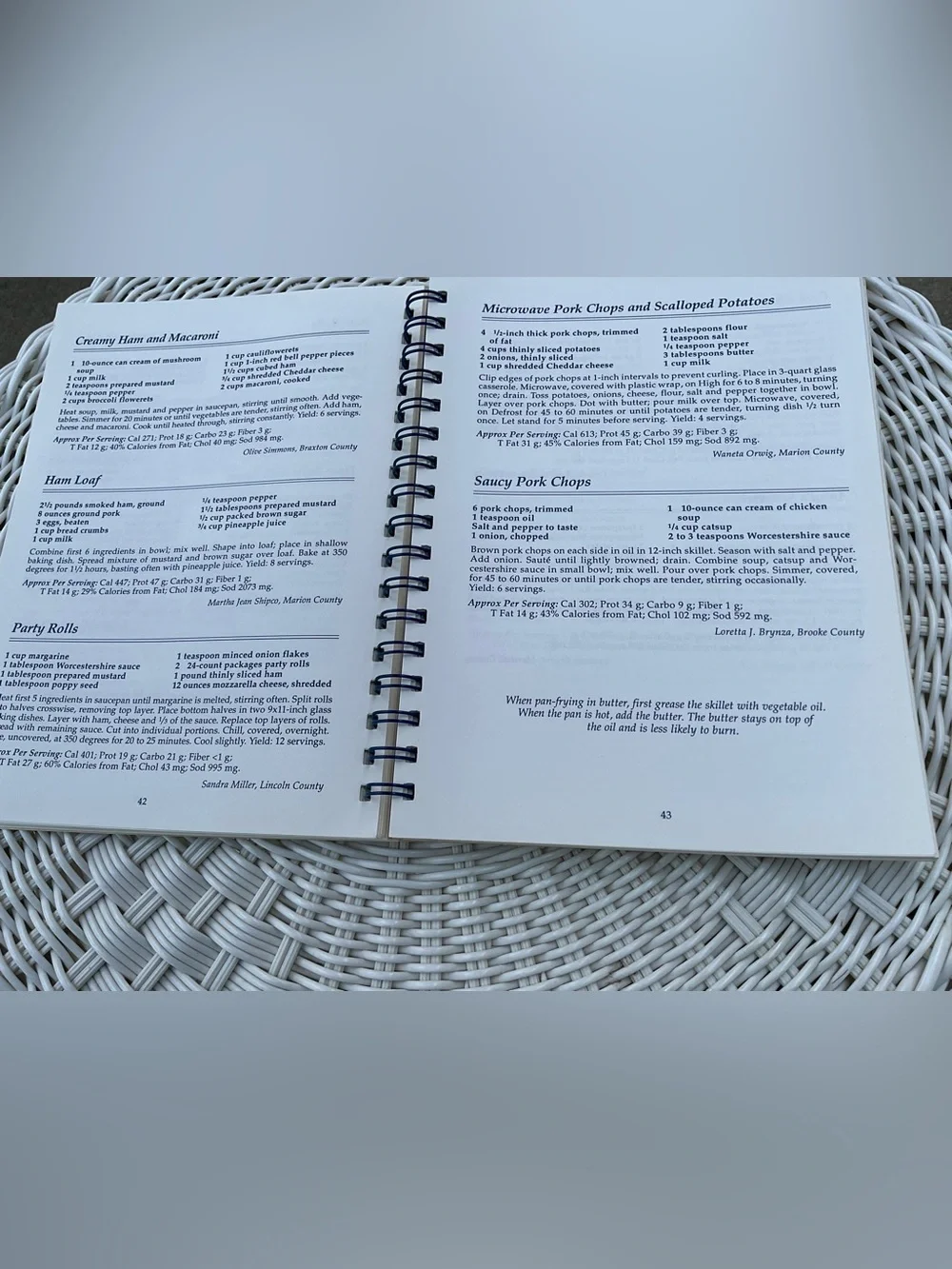 80 Years of Good Cooking Around West Virginia Cookbook - Yellow